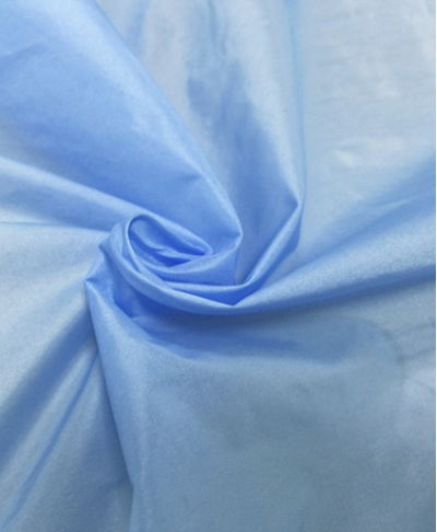 JS-DGAI 380T尼絲紡油面軋光防絨羽絨服面料布料 超薄20D 輕薄棉服面料 細節-6